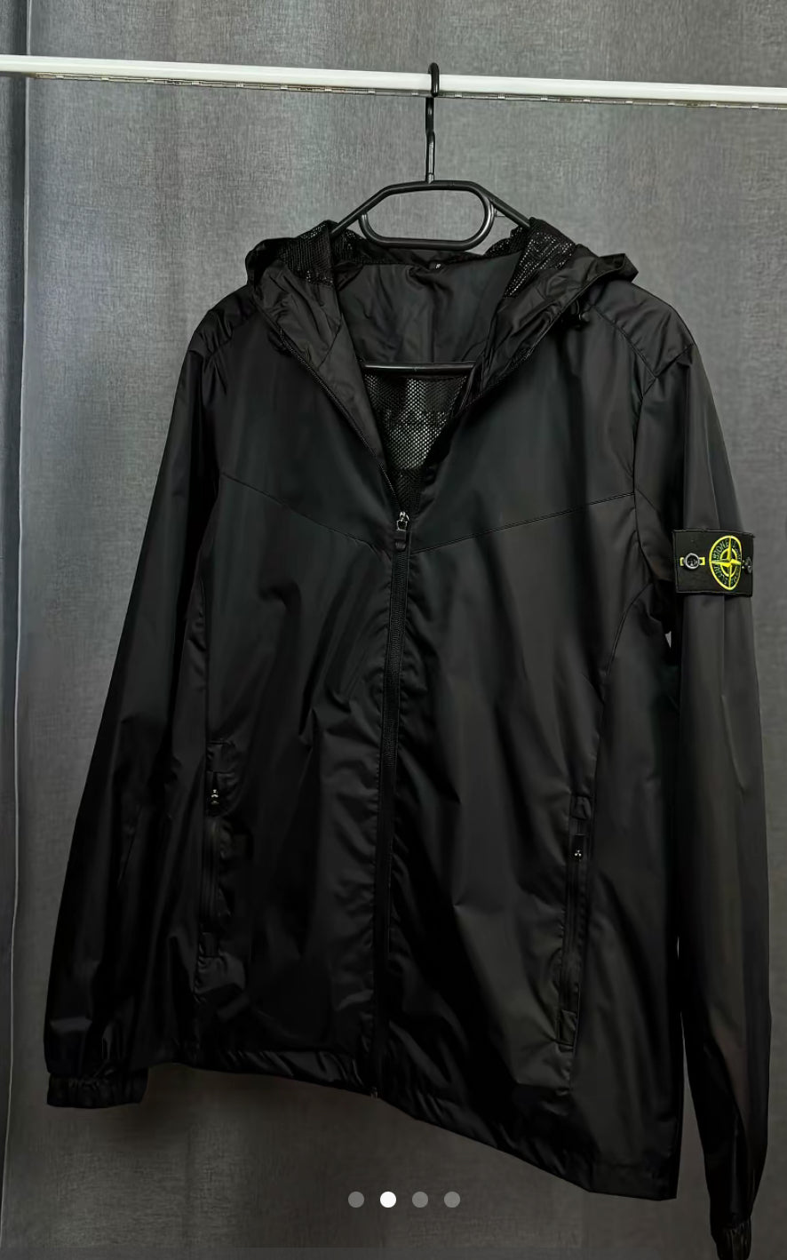 Veste STONE coupe vent noir