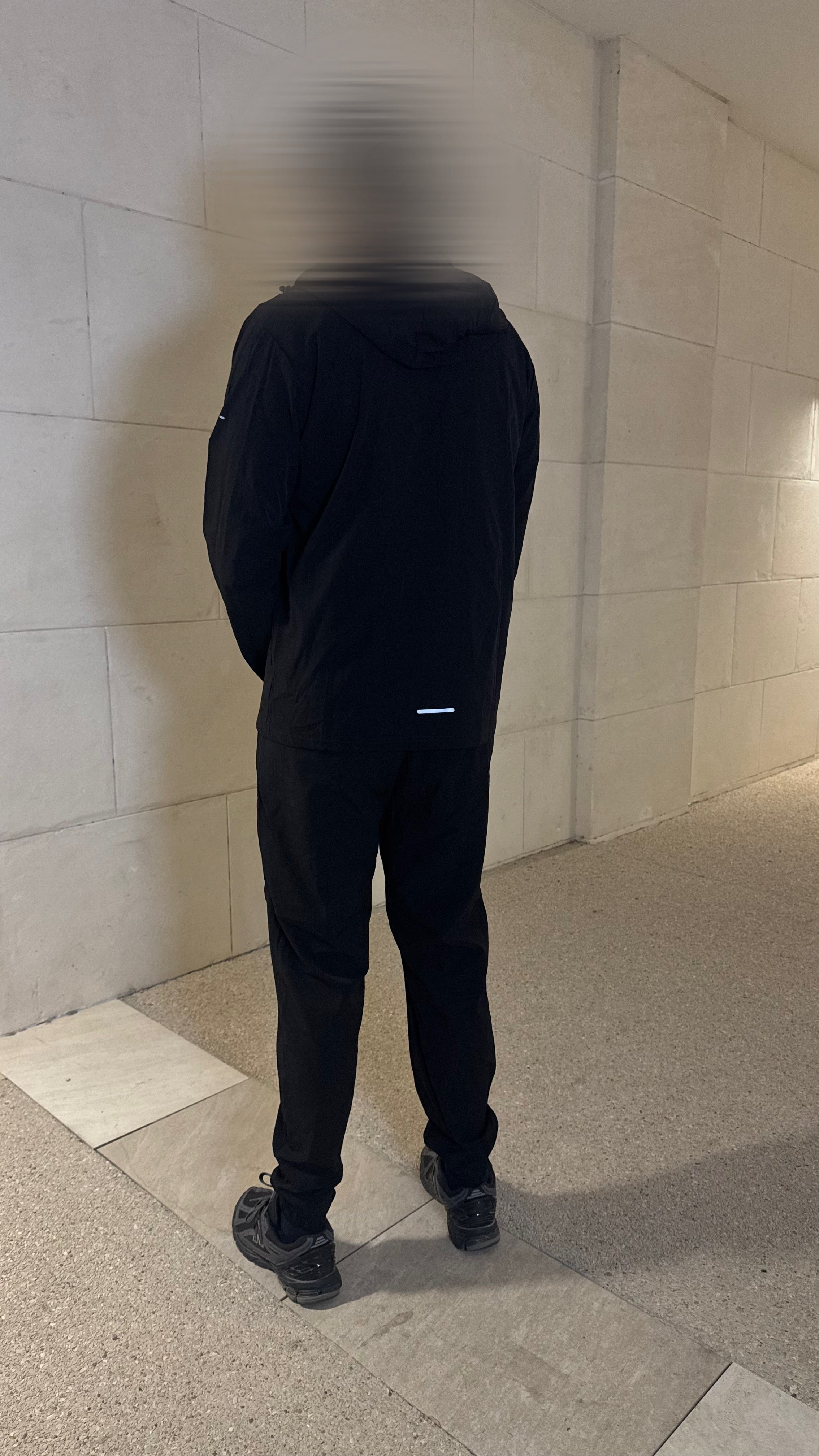 Survêtement Nik* running noir