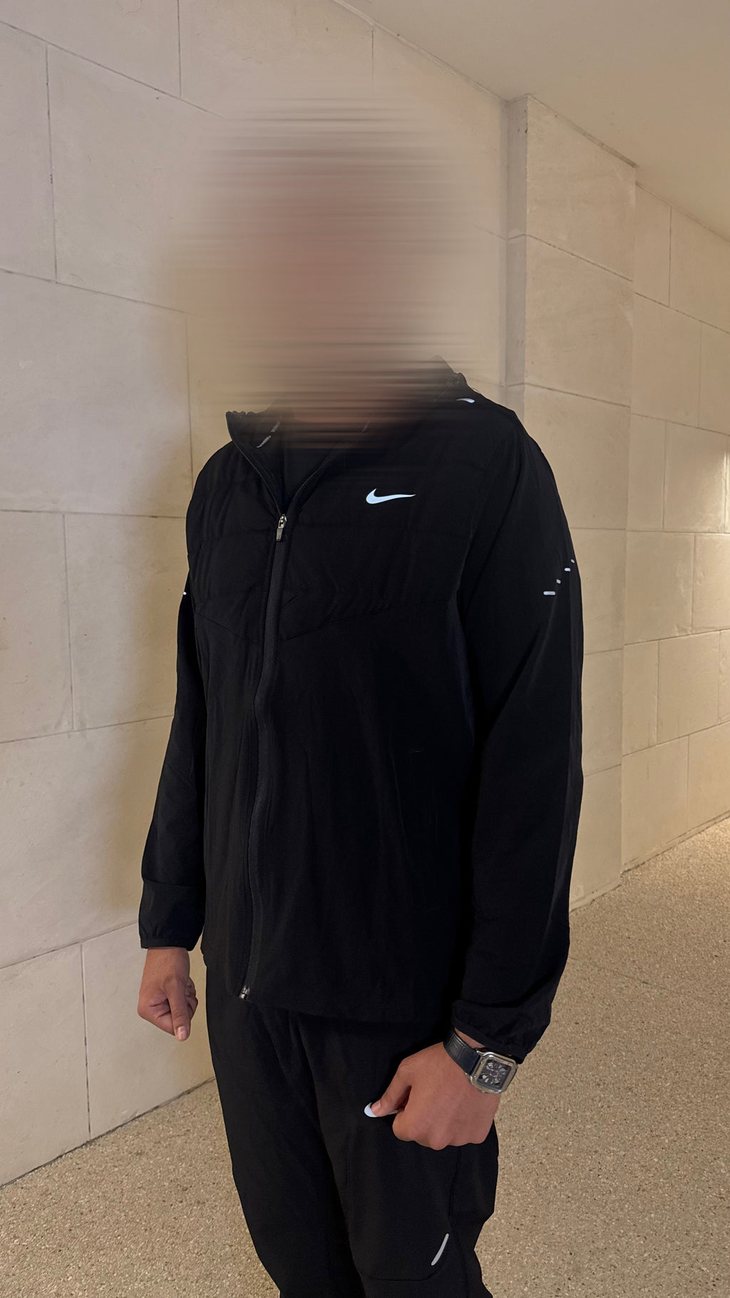 Survêtement Nik* running noir